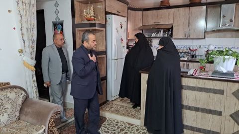 دلجویی مدیرکل کمیته امداد خراسان‌جنوبی از تعدادی خانواده جانباخته در معدن طبس 
