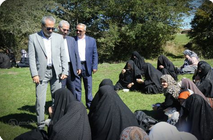 The photo report of the recreational camp for the elderly supported