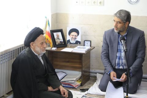 دیدار مدیرکل کمیته امداد خراسا‌ن‌جنوبی با نماینده ولی فقیه استان