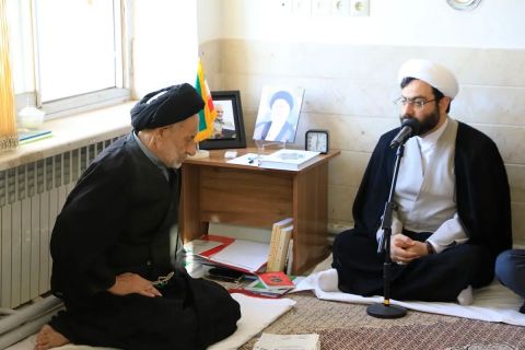 دیدار معاون امور فرهنگی کمیته امداد با نماینده ولی فقیه خراسان‌جنوبی