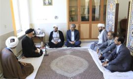 دیدار معاون امور فرهنگی کمیته امداد با نماینده ولی فقیه خراسان‌جنوبی