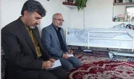 دیدارصمیمی قائم‌مقام کمیته امداد خراسان‌جنوبی در جمع خانواده‌های نیازمند بخش مرکزی شهرستان بیرجند