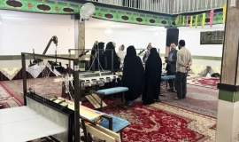 راه‌اندازی ۸ دستگاه پارچه‌بافی در روستاهای مود با حمایت خیر 