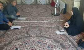 دلجویی مدیرکل کمیته امداد خراسان جنوبی از خانواده‌های نیازمند نهبندان